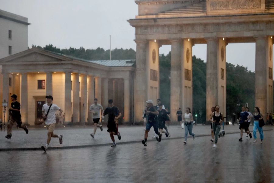 Anfang dieser Woche brachte das Wetter auch in Deutschland Regen.