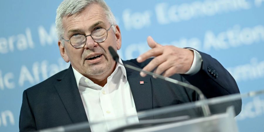 Jörg Hofmann, IG-Metall-Vorsitzender, bei einer Veranstaltung in Berlin.