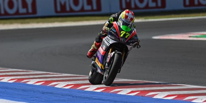 Dominique Aegerter im Einsatz in der MotoE. Dominique Aegerter MotoE Misano