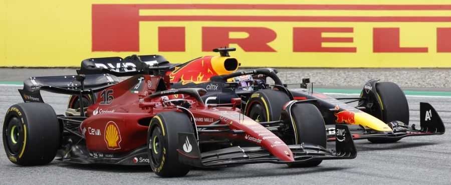 Leclerc Verstappen Formel 1