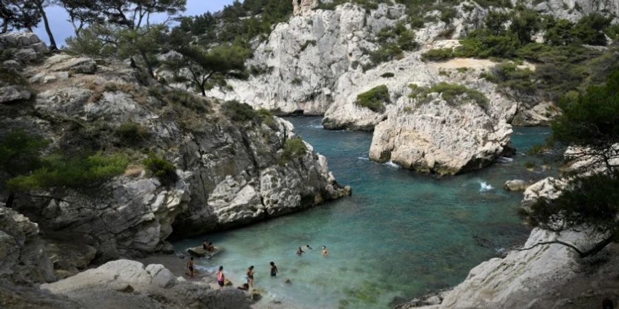 Bucht in den Calanques