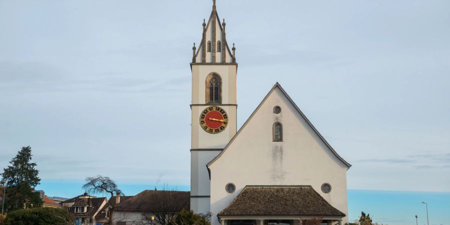 Die reformierte Kirche in Meilen.