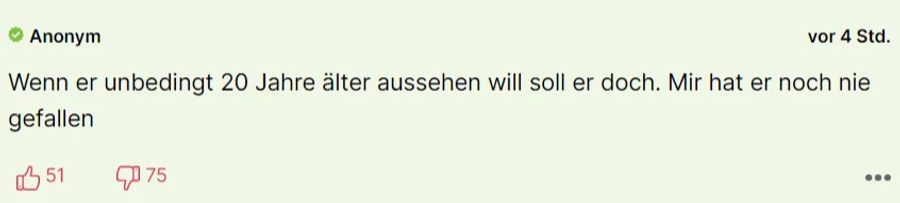 Auch diesem Nau.ch-Leser passt der neue «Tagesschau»-Moderator nicht.