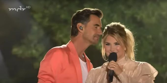 Nach Gerüchten - Beatrice Egli und Silbereisen performen Liebes-Duett
