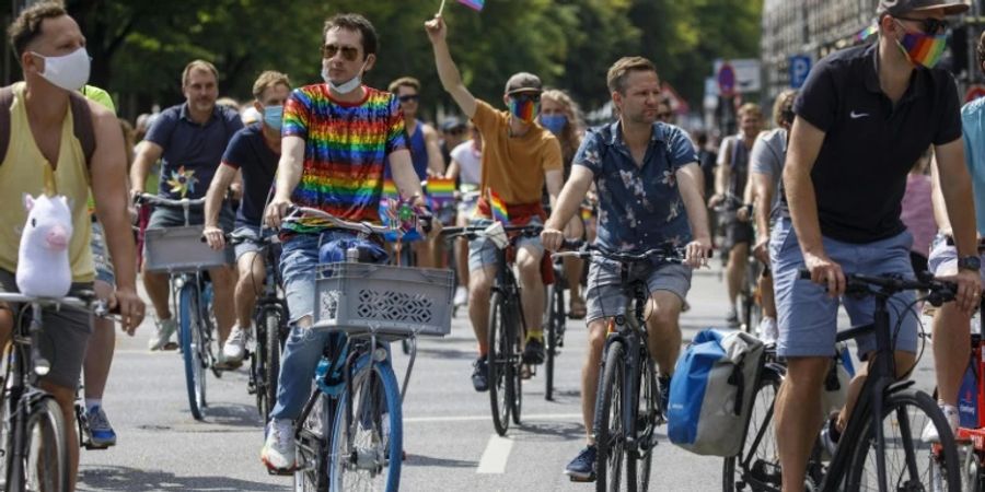 2020 ersetzte eine Fahrraddemo die Parade