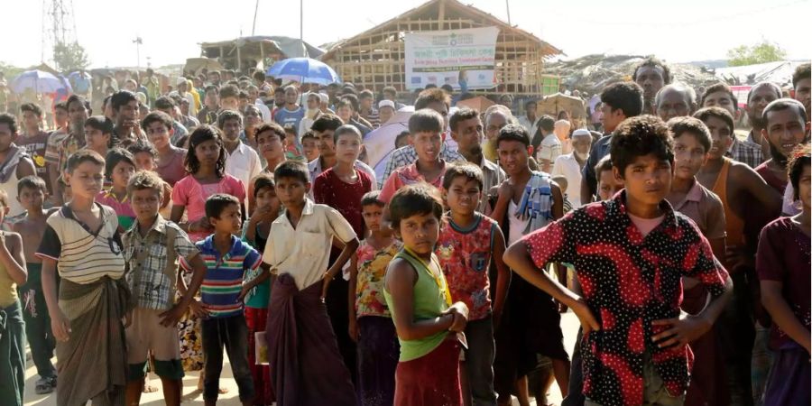 Myanmar will Rohingya-Flüchtlinge zurücknehmen.