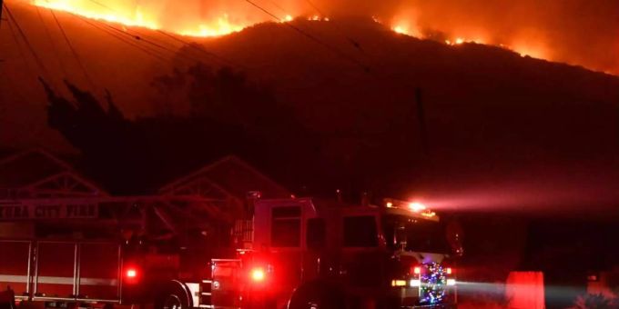 Zehntausende auf der Flucht - Schwere Waldbrände in Kalifornien
