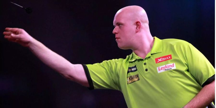 Der Titelverteidiger: Michael «Mighty Mike» van Gerwen.