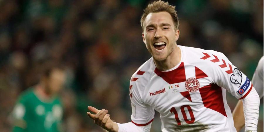 Dänemarks Topspieler Christian Eriksen.