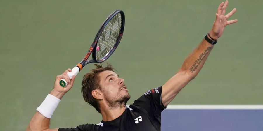 Stan Wawrinka zeigt sich am Cincinnati Masters in einer guten Form.