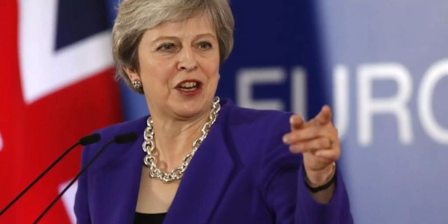 Die britische Premierministerin Theresa May setzt trotz klarer Absagen aus Brüssel auf auf Nachverhandlungen mit der Europäischen Union. Foto: Alastair Grant/AP