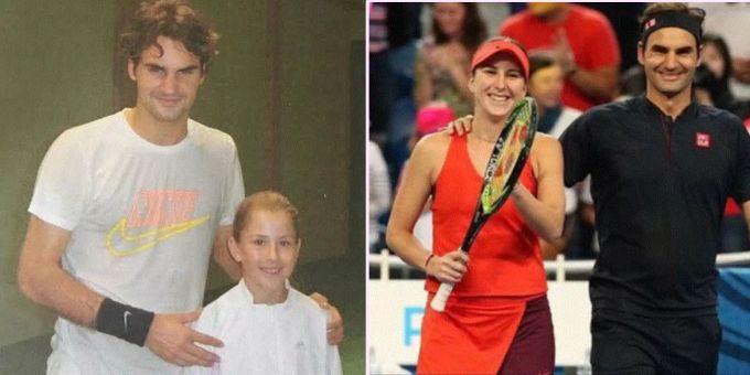 Ganz herzig wird es bei der «10YearChalleng» von unserem Tennisschätzchen Belinda Bencic (21). Die damals noch sehr junge Sportlein posiert auf Instagram mit dem Maestro himself. Schon damals gaben Roger Federer (37) und Bencic ein tolles Sportler-Powerpaar ab. bencic
