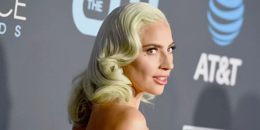 Lady Gaga an den Critics' Choice Awards 2019 in Santa Monica (US).