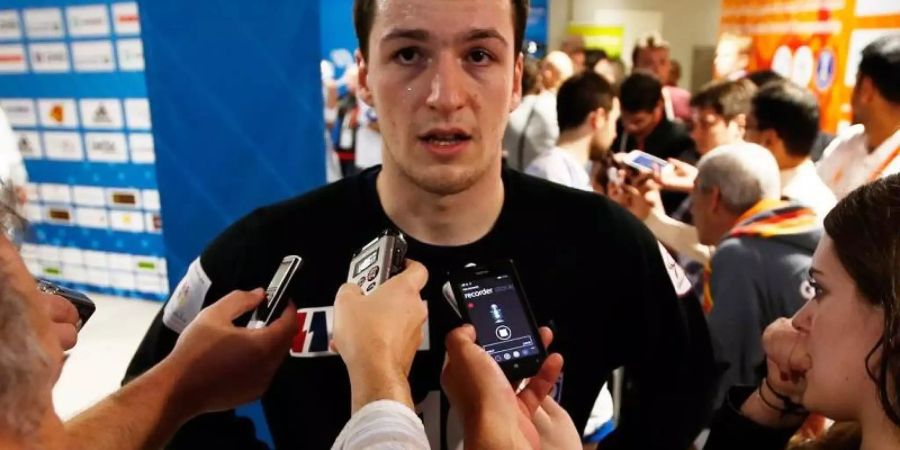 Der kroatische Torhüter Filip Ivic wechselt im Sommer zum VfL Gummersbach. Foto: Ali Haider/Qatar 2015 via epa