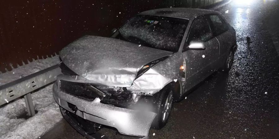 Bei Selbstunfall verletzt