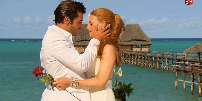Rafael Beutl mit seiner Gewinnerin Belinda. Rafael Beutl mit seiner Gewinnerin Belinda.