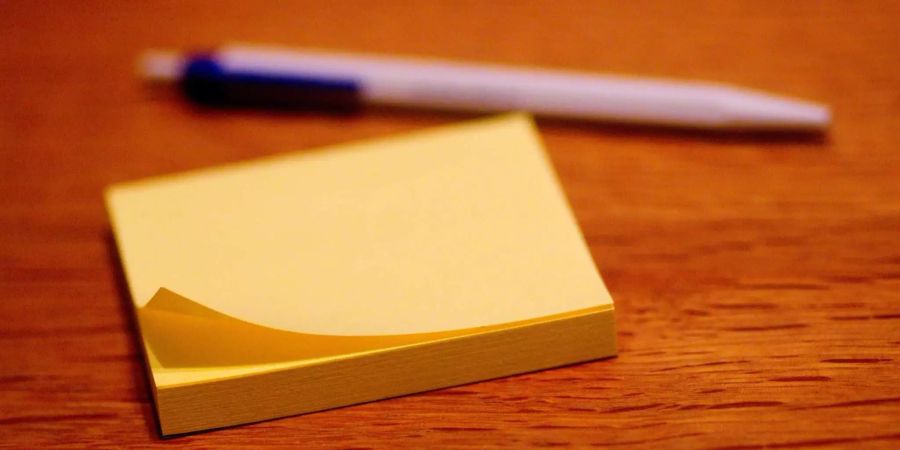 Allerorts bekannt und beliebt: Die Post-Its von der Firma 3M.