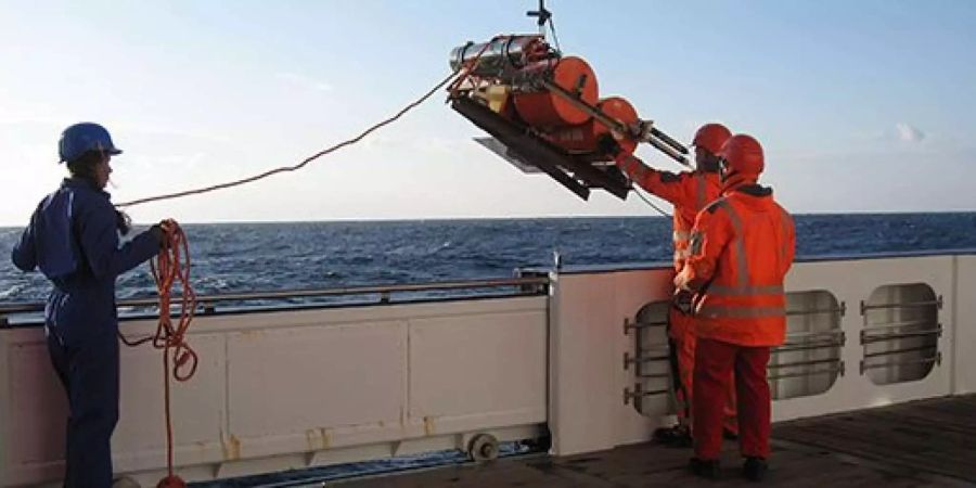 Für das Projekt wurden unter anderem 30 Sonden im Mittelmeer versenkt.