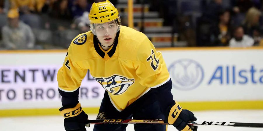 Kevin Fiala trifft für die Predators.