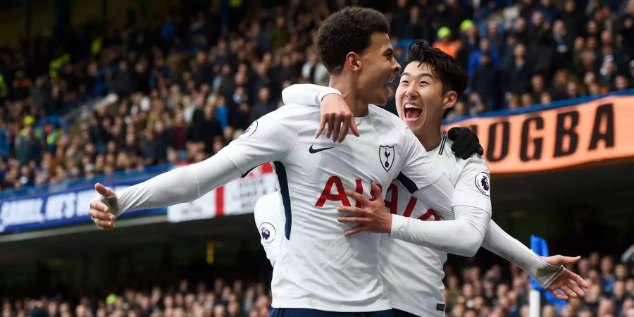 Dele Alli ist mit einem Doppelpack in der zweiten Halbzeit der Matchwinner für Tottenham.