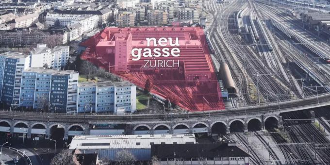 Hier soll das Neugasse Areal entstehen. Hier soll das Neugasse Areal entstehen.