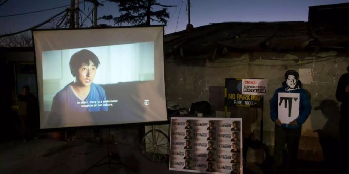 Tashi Wangchuk äusserte sich in einem Video kritisch über die Menschenrechtslage in Tibet. Tashi Wangchuk äusserte sich in einem Video kritisch über die Menschenrechtslage in Tibet.