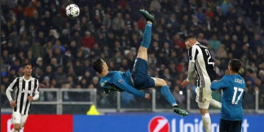 Cristiano Ronaldos wunderschöner Fallrückzieher