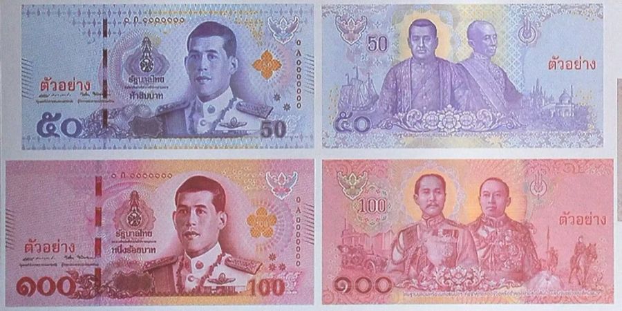 Thailands neue Banknoten sollen im April in Umlauf kommen.