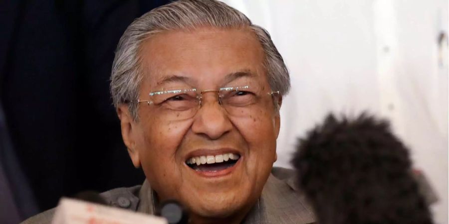 Der 92-jährige Mahathir Mohama ist der älteste Regierungschef der Welt.