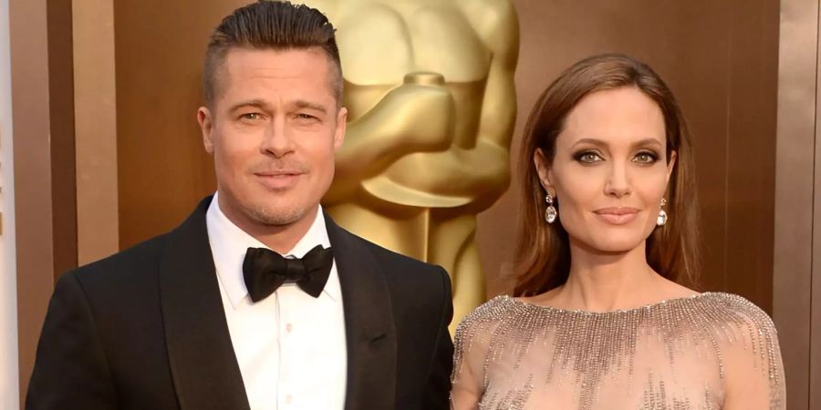 Da waren sie noch ein Paar: Brad Pitt und Angelina Jolie an den Oscars 2014.