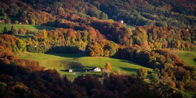 Die Waadtländer Alpen im Herbst.