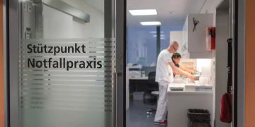Eine Notfallpraxis in Bern.