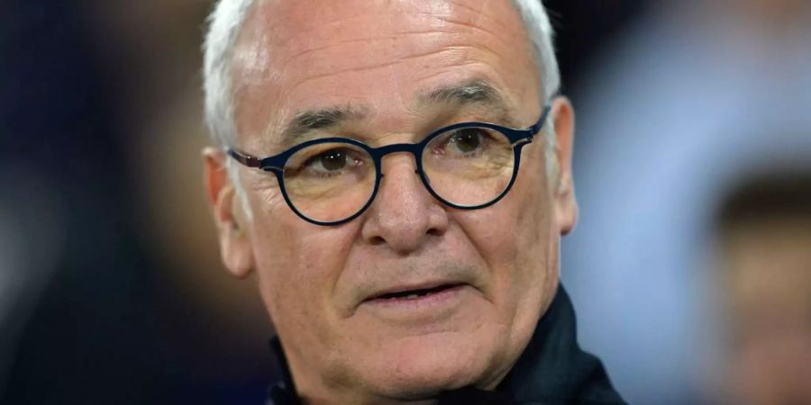 Der italienisch Trainer Claudio Ranieri.