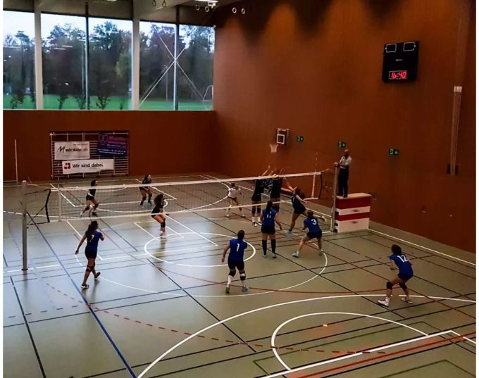 Volero Aarberg gewinnt gegen VBC Spiez Volero Aarberg gewinnt gegen VBC Spiez