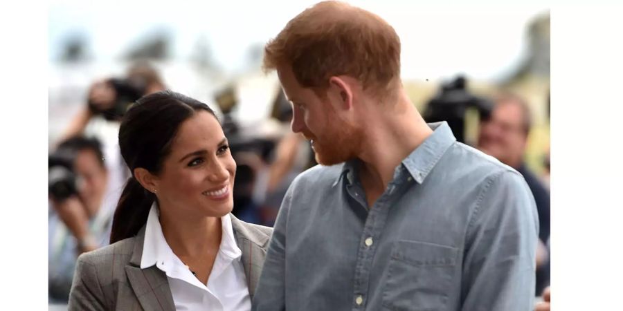 Prinz Harry und seine Frau Meghan erwarten im April 2019 ihr erstes Kind.