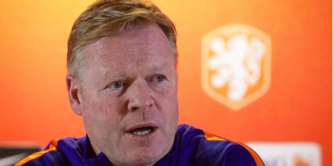 Ronald Koeman will um Lionel Messi kämpfen. Lionel Messi Ronald Koeman