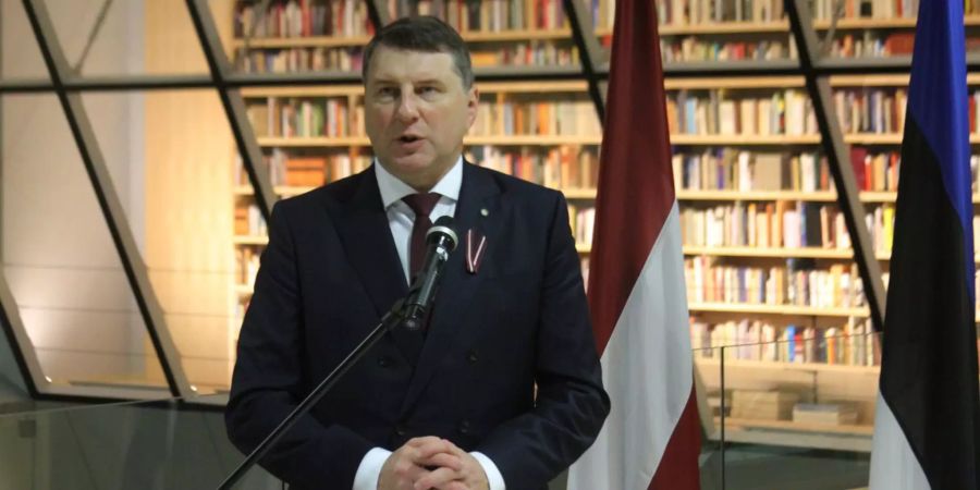 Der lettische Präsident Raimonds Vejonis.