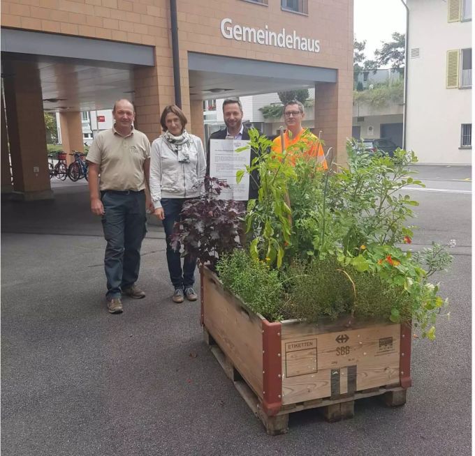 Die Gartenbeete bieten sich dafür an, ein Stück «Kulturland» zurück zu gewinnen - Gemeinde Steffisburg Die Gartenbeete bieten sich dafür an, ein Stück «Kulturland» zurück zu gewinnen - Gemeinde Steffisburg