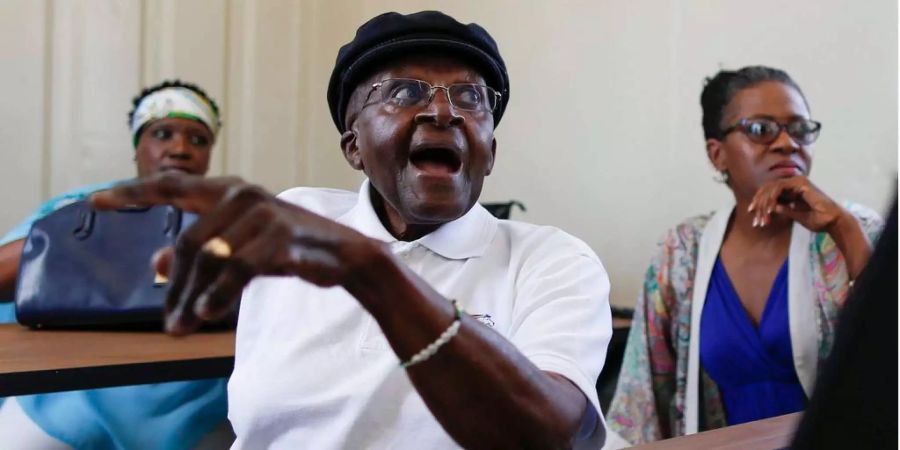 Desmond Tutu erhielt den Friedensnobelpreis für seinen Kampf gegen die Apartheid in Südafrika.