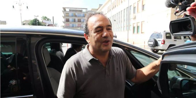 Der Bürgermeister des italienischen Dorfes Riace, Domenico Lucano. Der Bürgermeister des italienischen Dorfes Riace, Domenico Lucano.