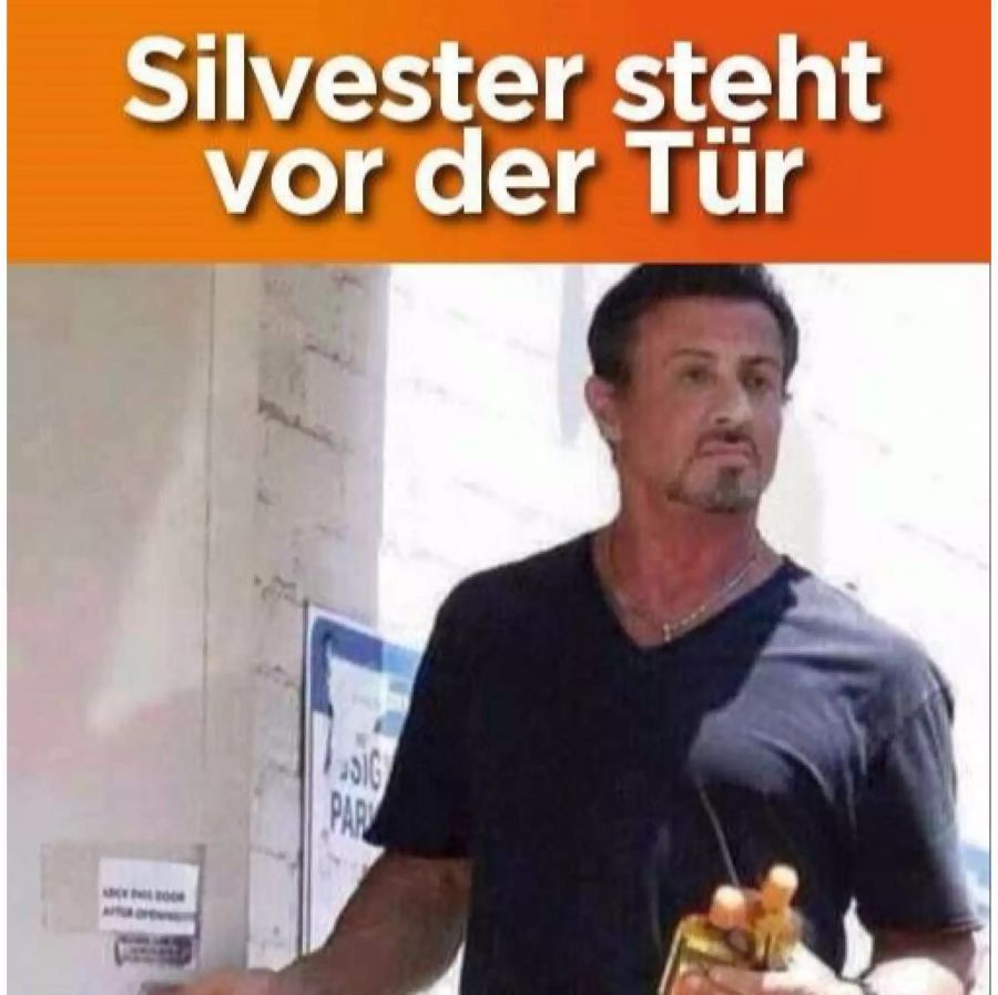 Einer, der gerne bereits am Neujahrsmorgen verschickt wird.