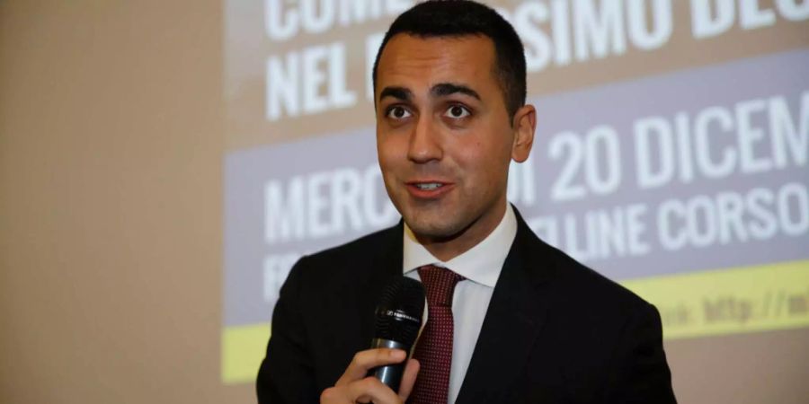 Luigi Di Maio ist der Spitzenkandidat der Fünf-Sterne-Bewegung in Italien.