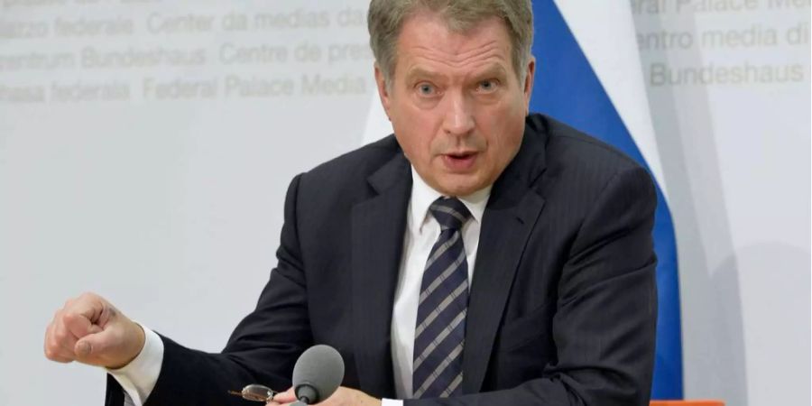 Sauli Niinistö liegt in Umfragen deutlich vor allen anderen Kandidaten.