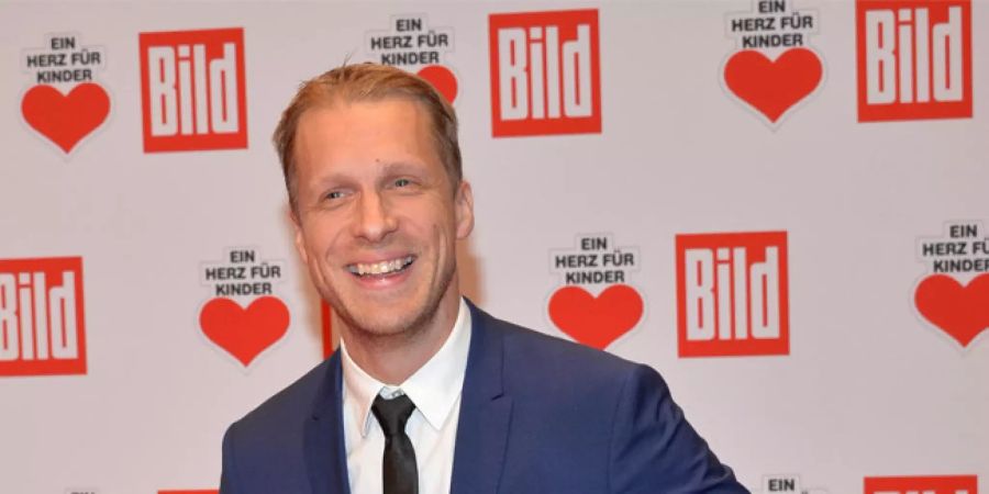 Der Comedian Oliver Pocher war auch dabei.