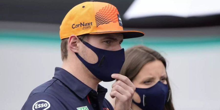 Führt die WM-Wertung noch an: Max Verstappen aus den Niederlanden. Foto: Francois Mori/AP/dpa