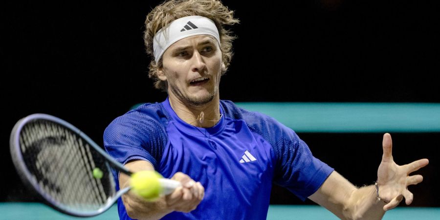 Olympiasieger Alexander Zverev verlor in Katar gegen Andy Murray.