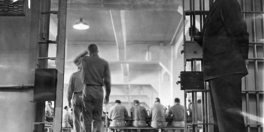 Vor mehr 60 Jahren liefen die  Alcatraz-Insassen noch durch die Speisesäle des berüchtigten Gefängnisses.