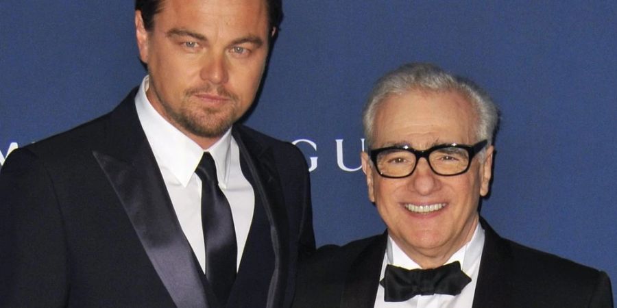 Leonardo DiCaprio (li.) und Martin Scorsese wollten «The Devil in the White City» gemeinsam produzieren.