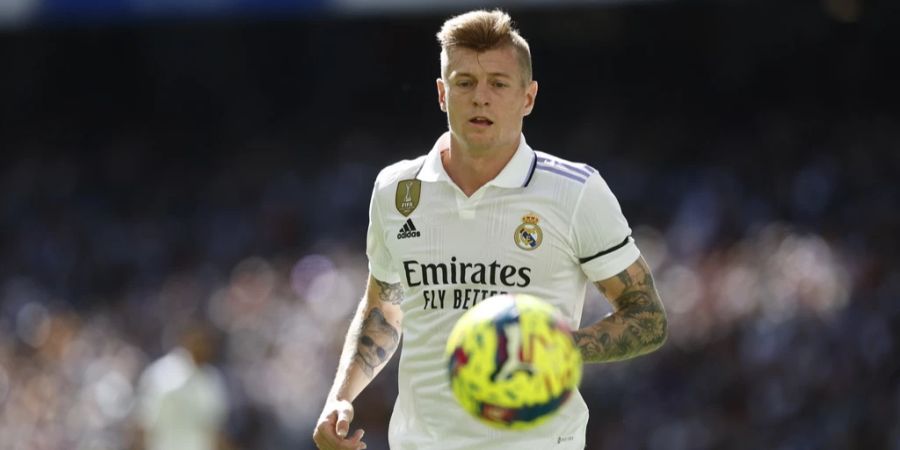 Toni Kroos im Spiel gegen Espanyol