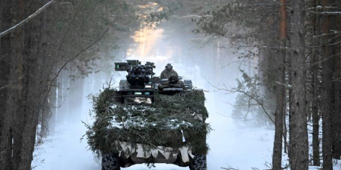 Bundeswehrsoldaten bei Übung in Litauen bundeswehr